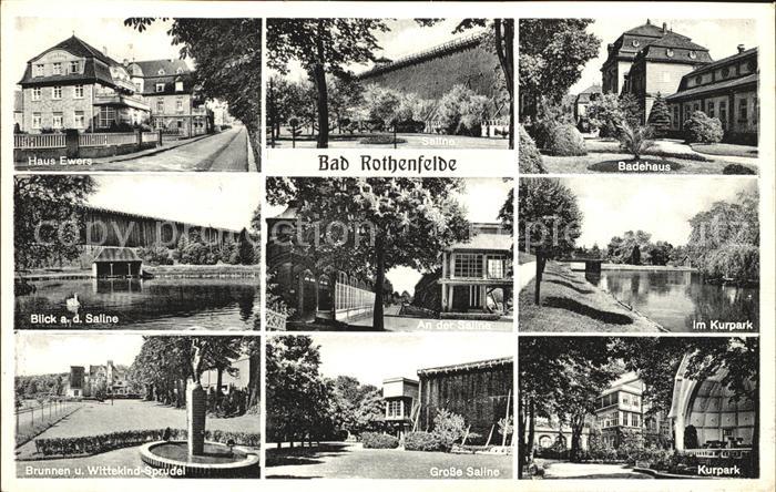 Bad Rothenfelde Badehaus Kurpark Saline