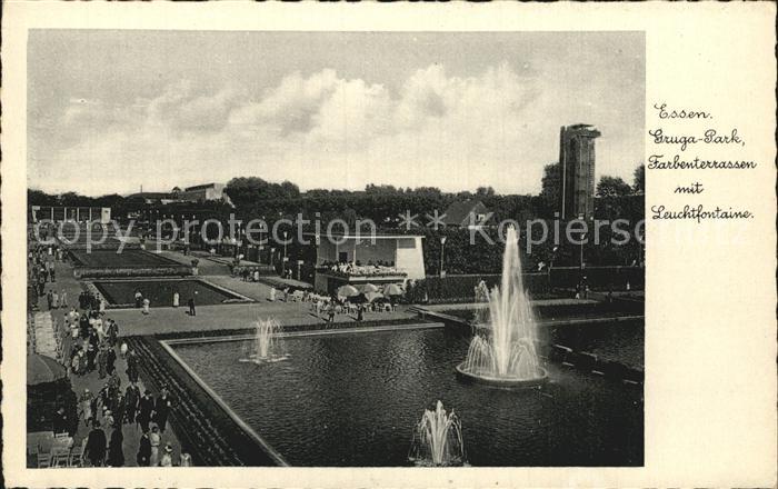 Essen Ruhr Grugapark Farbenterrassen