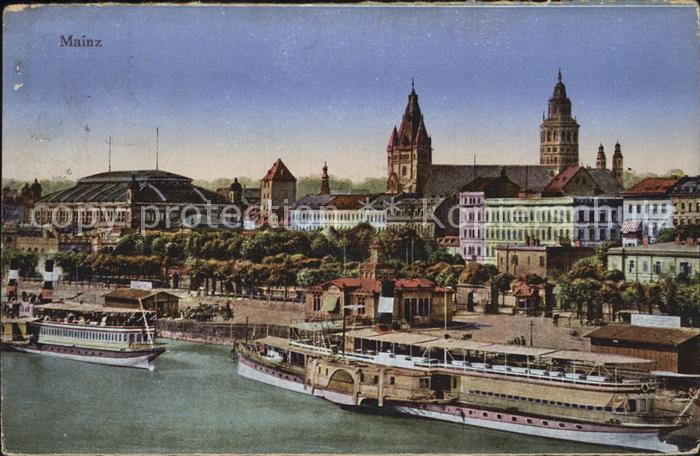 Mainz Rhein Rheinpartie
