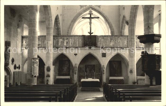 Rothenburg Tauber Franziskaner Kirche innen