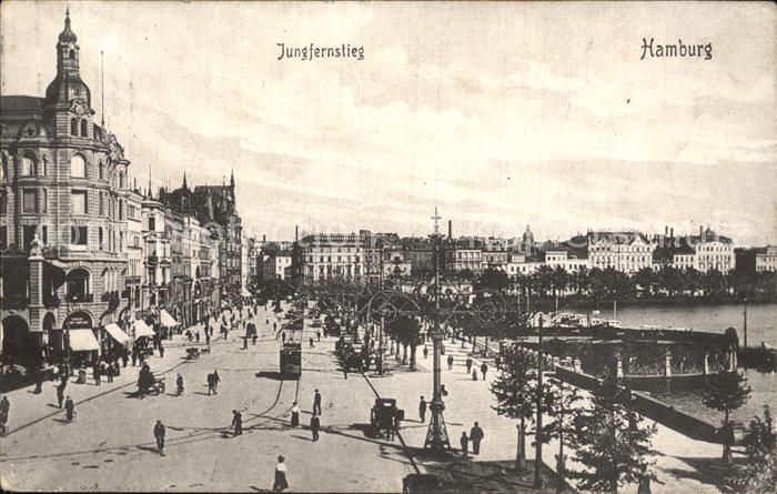 HAMBURG  CITY Jungfernstieg