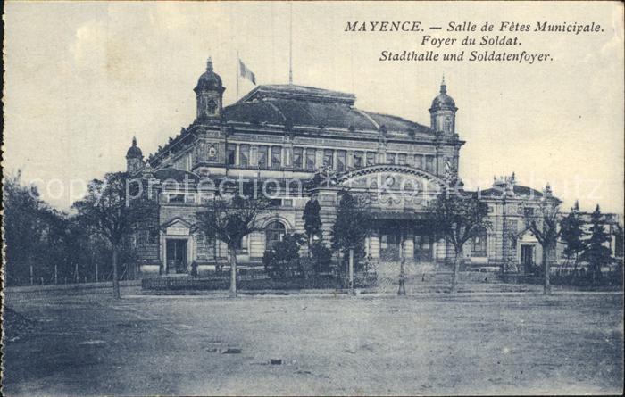 Mayence Stadthalle und Soldatenfoyer