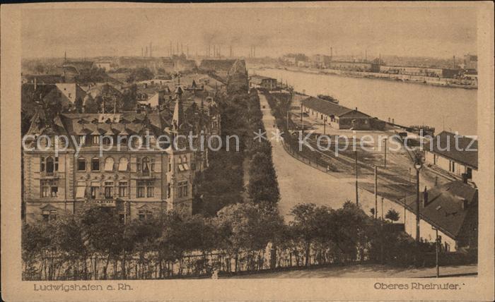 Ludwigshafen Rhein Oberes Rheinufer