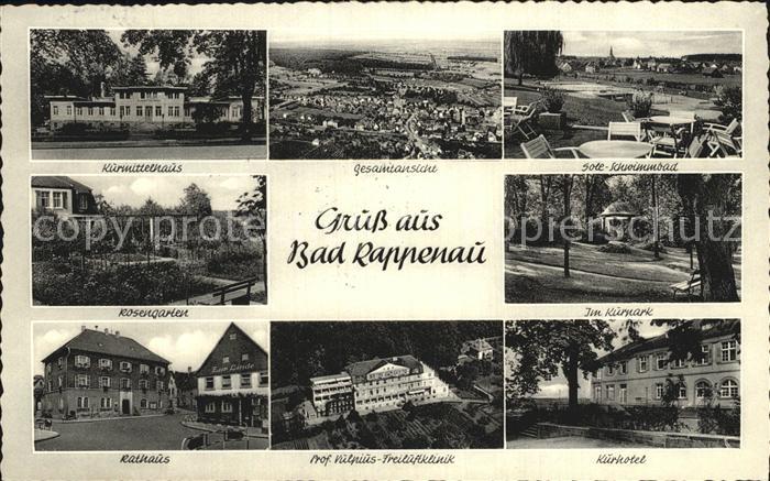 Bad Rappenau Kurmittelhaus Kurhotel Kurpark