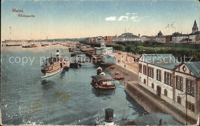 Mainz Rhein Rheinpartie