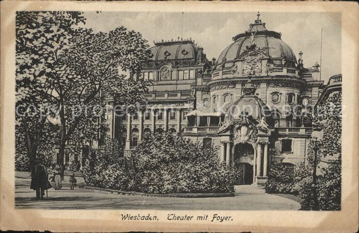 Wiesbaden Theater mit Foyer