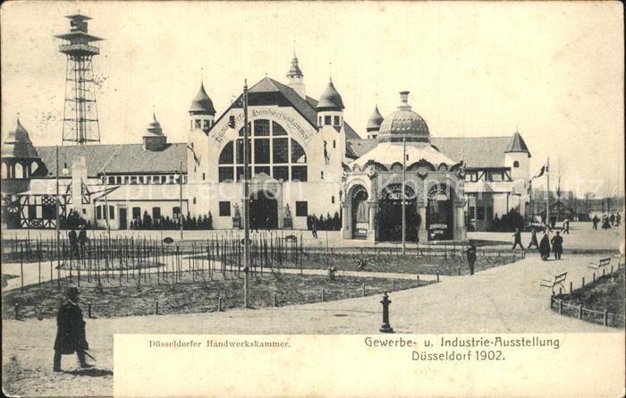 DuessELDORF CITY Industrie- und Gewerbeausstellung Handwerkskammer