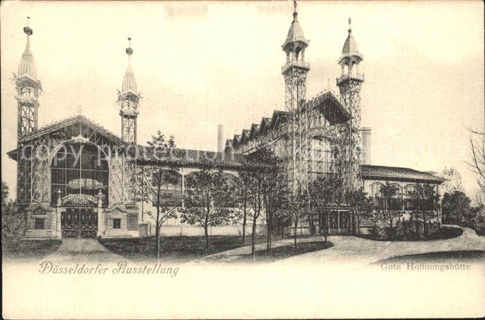 DuessELDORF CITY Industrie- und Gewerbeausstellung Gute Hoffnungshuette