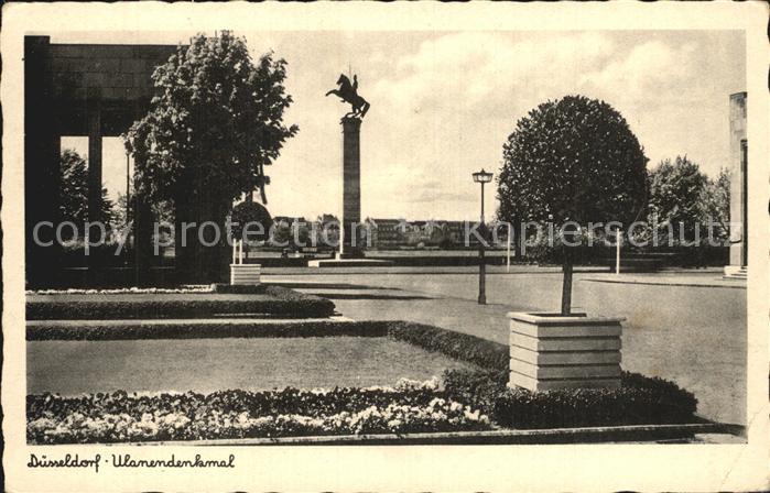 DuessELDORF  CITY Ulanendenkmal