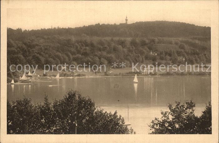 Ammersee mit Kloster Andechs