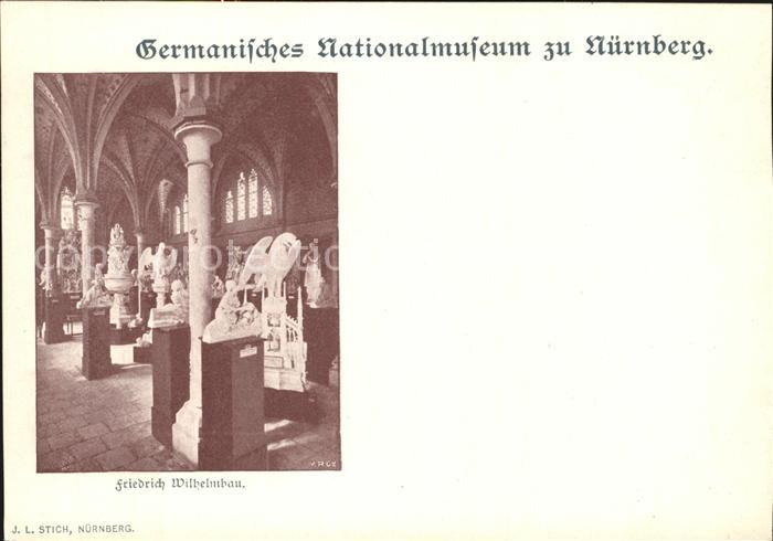 NueRNBERG  CITY Germanisches Nationalmuseum Friedrich Wilhelm Haus