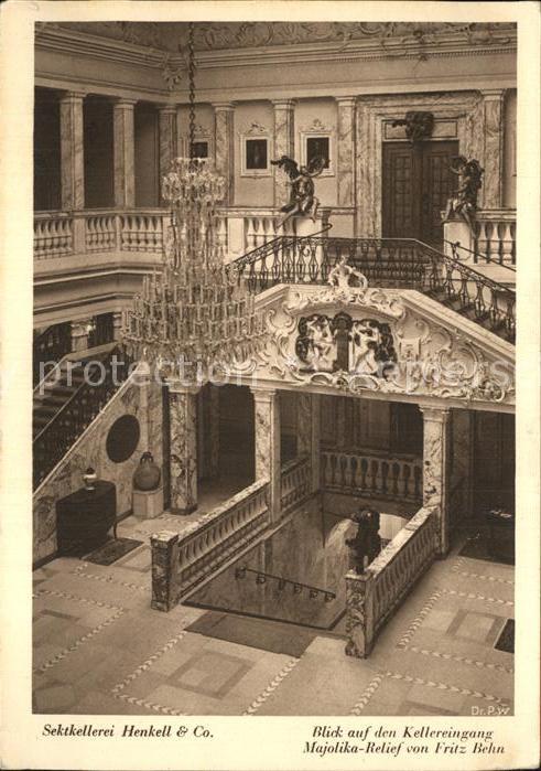 Biebrich Wiesbaden Sektkellerei Henkell Kellereingang