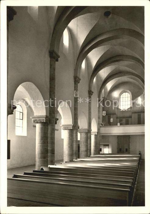 Altenstadt Waldnaab Romanische Basilika innen