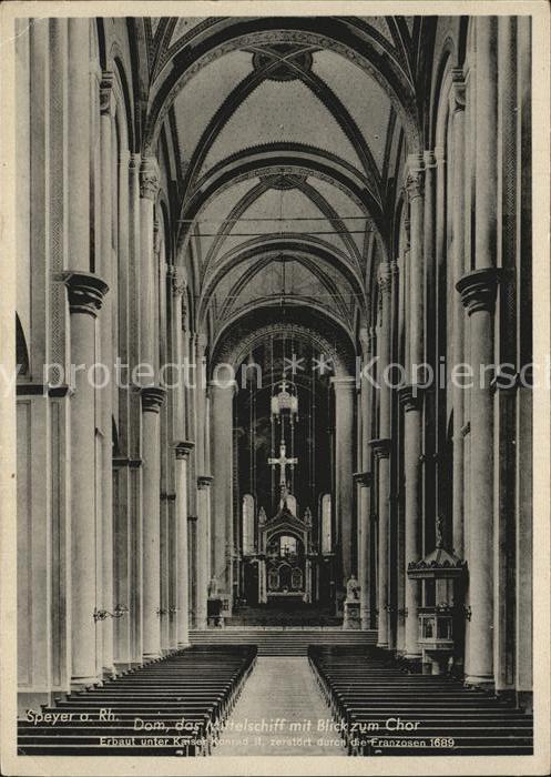 Speyer Rhein Dom innen