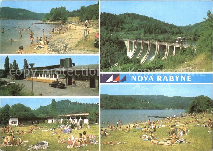 Nova Rabyne Strandbad Staumauer