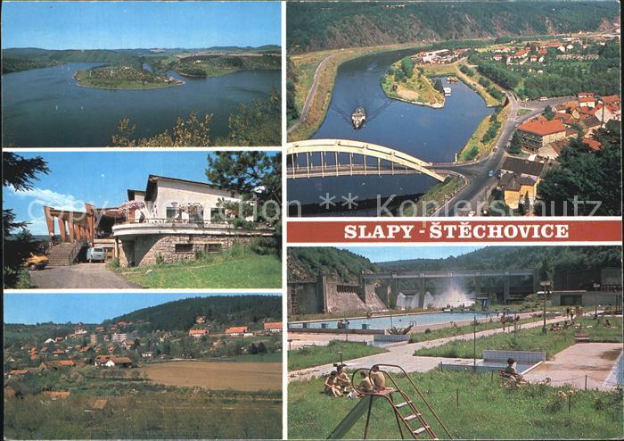 Stechovice Fliegeraufnahme und Freibad