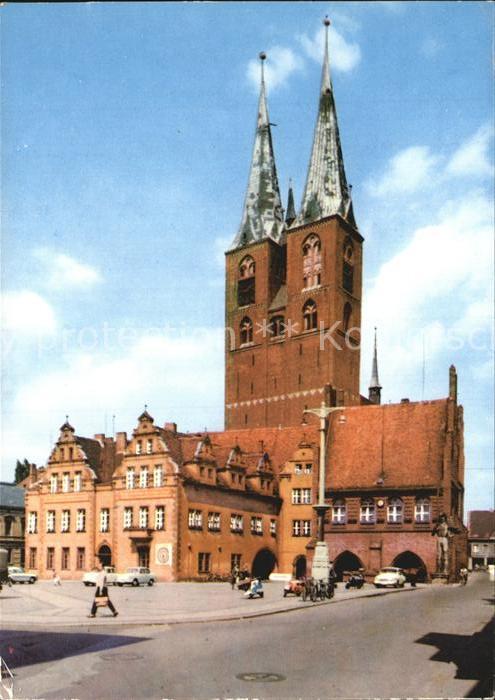 Stendal Marktplatz Rathaus