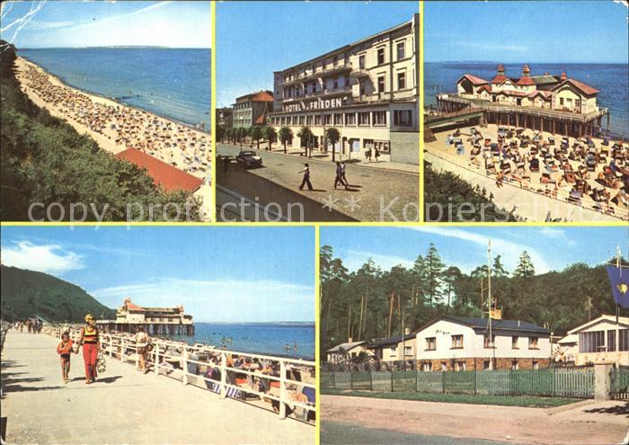 Sellin Ruegen Strand Seebruecke Ostbahnstrasse