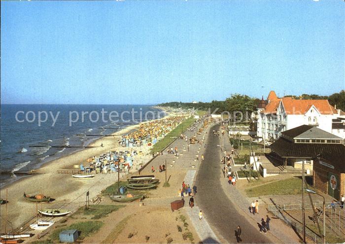Kuehlungsborn Ostseebad Strandpromenade