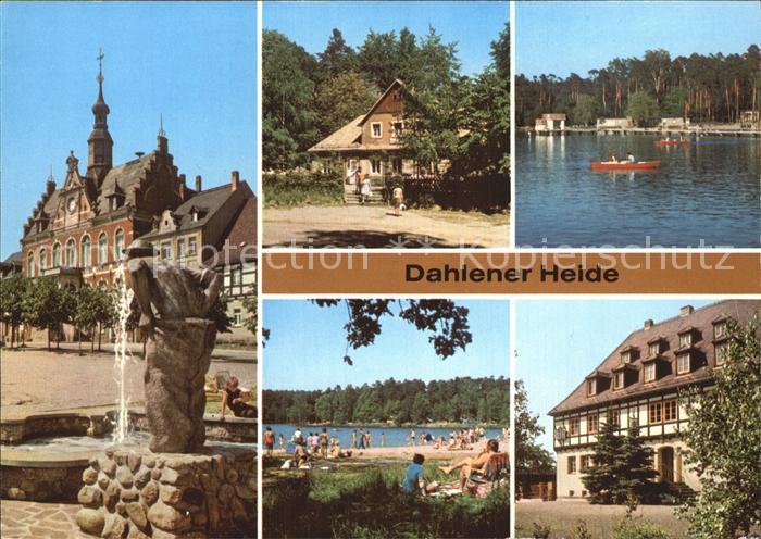 Dahlener Heide Rathaus Restaurant Hospitalhuette Waldbad Schmannewitz