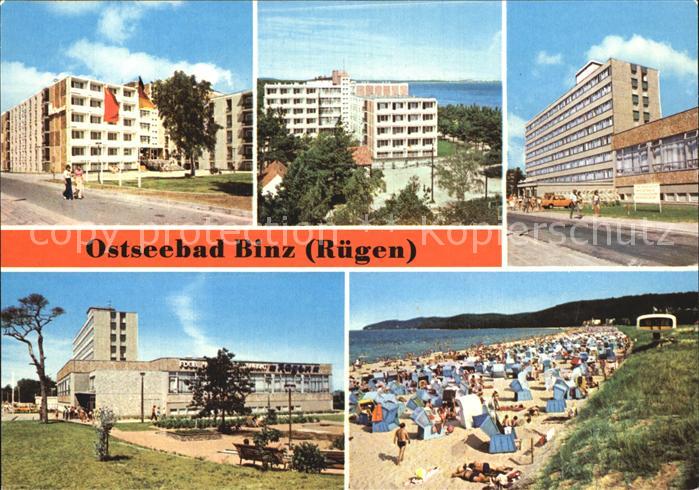 Binz Ruegen Erholungsheime Strand