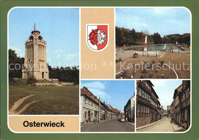 Osterwieck Friedensturm Freibad Kapellenstrasse Mittelstrasse