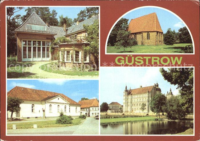 Guestrow Mecklenburg Vorpommern Ernst Barlach Haus und Theater am Heidberg Gertr