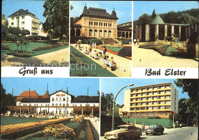 Bad Elster Haus Parcifal Kurhaus Moritzquelle Badehaus