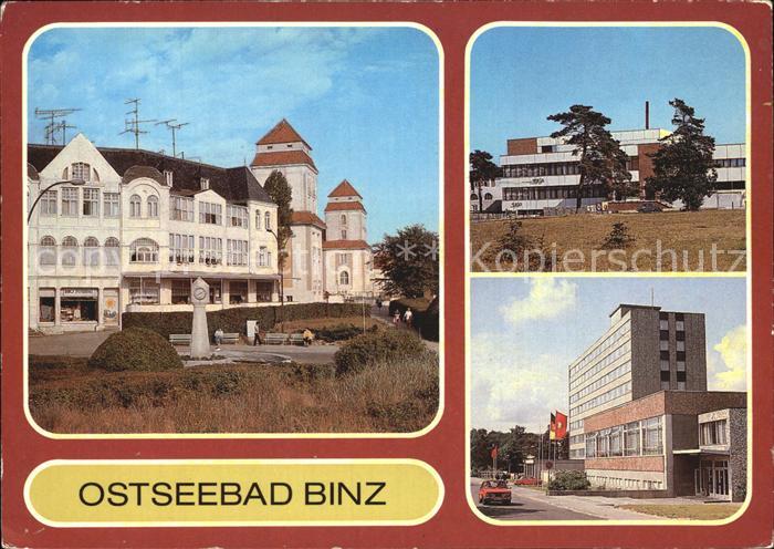 Binz Ruegen Promenade Erholungsheim Arkona