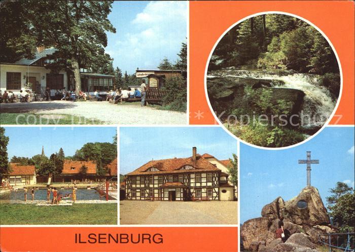 Ilsenburg Harz Ilsefaelle Ilsestein Restaurant Zu den roten Forellen