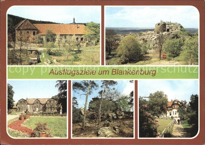 Blankenburg Harz Ausflugsziele Kloster Michaelstein Burgruine Regenstein Schloss