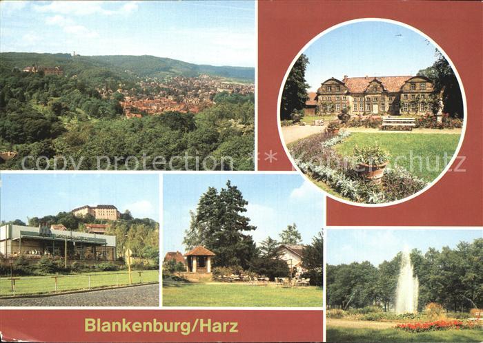 Blankenburg Harz Kleines Schloss Stadtpark
