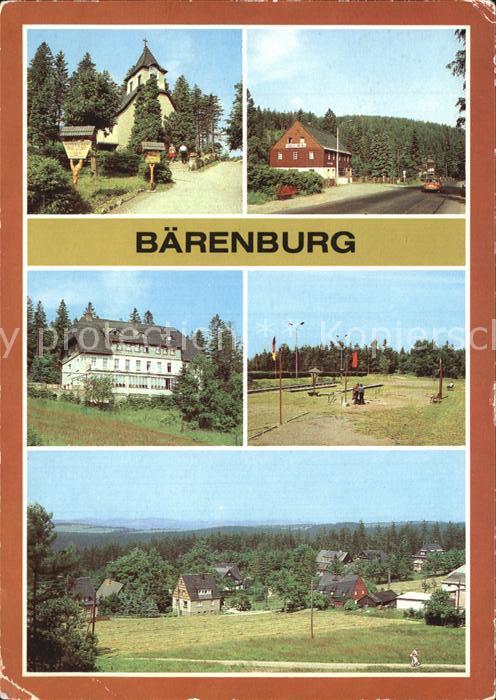Baerenburg Sachsen Oberbaerenburg Waldbaerenburg