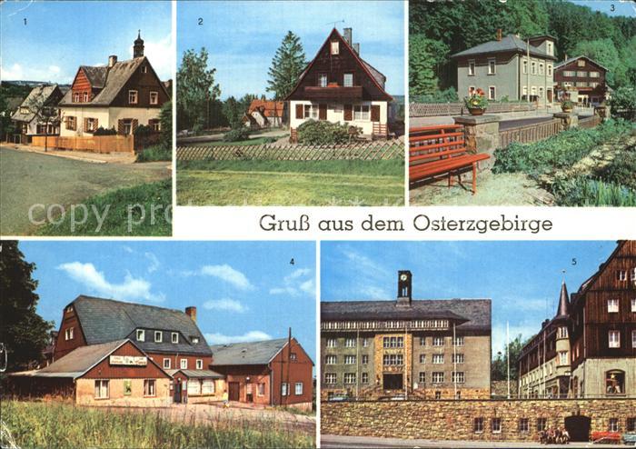 Geising Erzgebirge Baerenburg Kipsdorf Altenberg