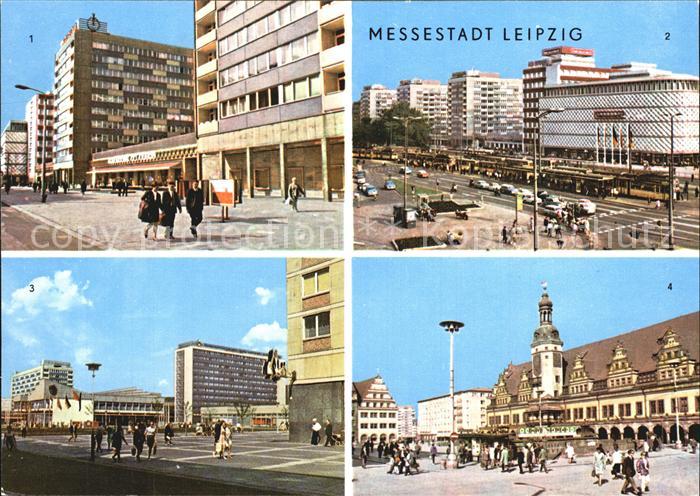 LEIPZIG Sachsen Am Bruehl Sachsenplatz Rathaus