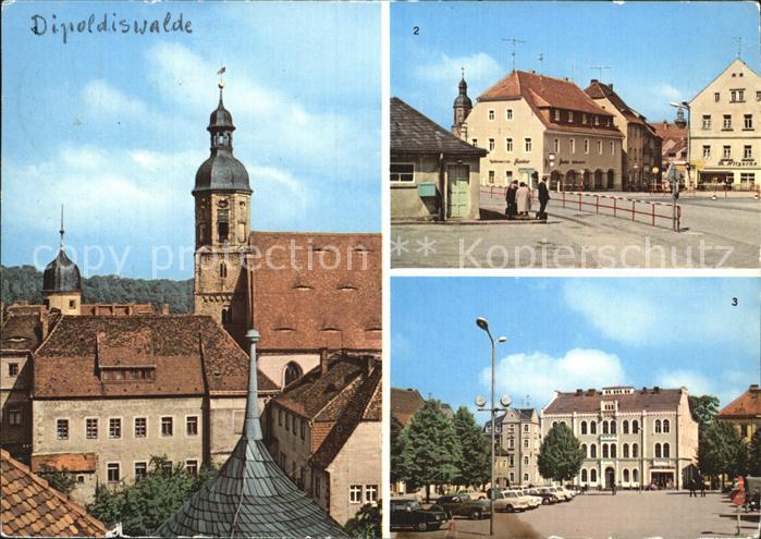 Dippoldiswalde Osterzgebirge Platz der Jugend und des Friedens