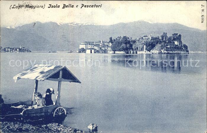 Isola Bella Lago Maggiore Pescatori Lago Maggiore