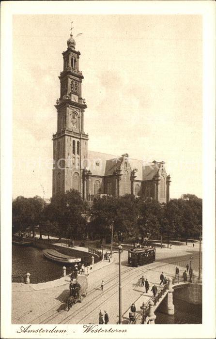 Amsterdam Niederlande Westertoren