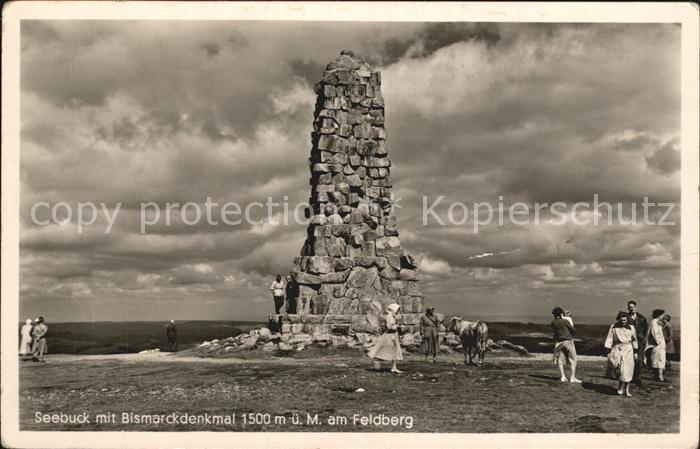 Feldberg Schwarzwald Seebuck mit Bismarckdenkmal