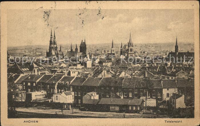 Aachen Totalansicht
