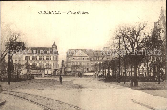 Coblence Coblenz Koblenz Place Goelen