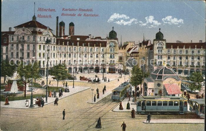 Muenchen Bayern Karlstor Rondel