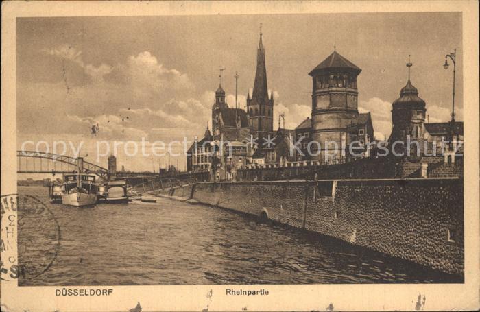 DuessELDORF  CITY Rheinpartie