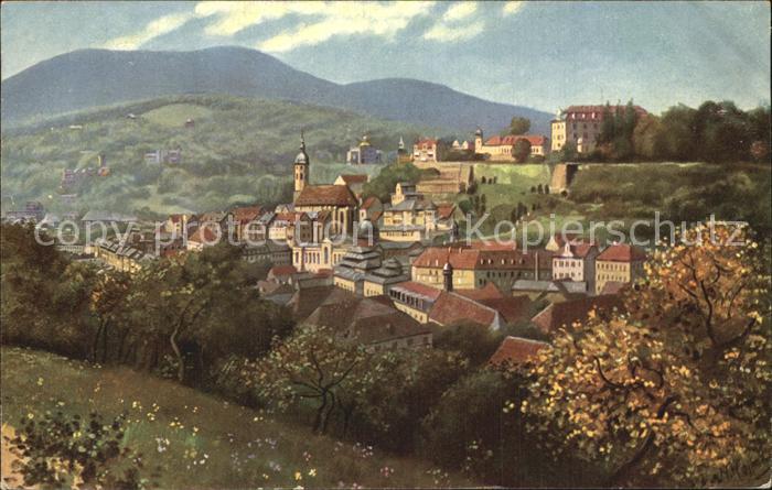 BADEN-BADEN BW Blick von der Friedrichshoehe