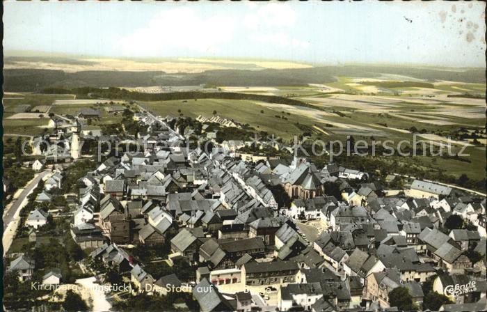 Kirchberg Hunsrueck Fliegeraufnahme