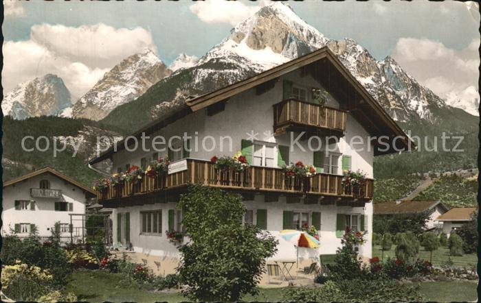 Mittenwald Karwendel Tirol Fremdenheim Sonnenhaeusl