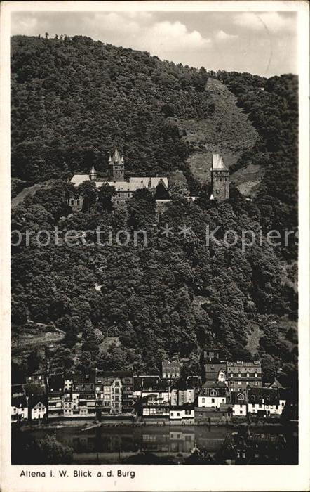 Altena Lenne mit Burg