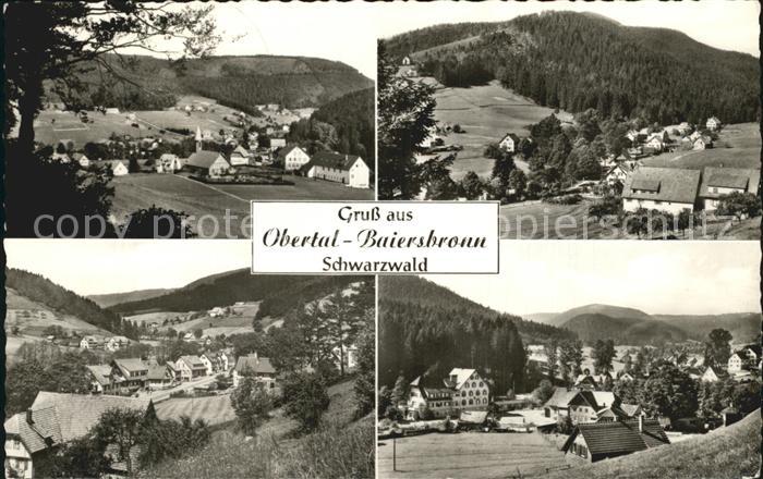 Baiersbronn Schwarzwald Teilansichten