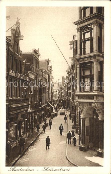 Amsterdam Niederlande Kalverstraat