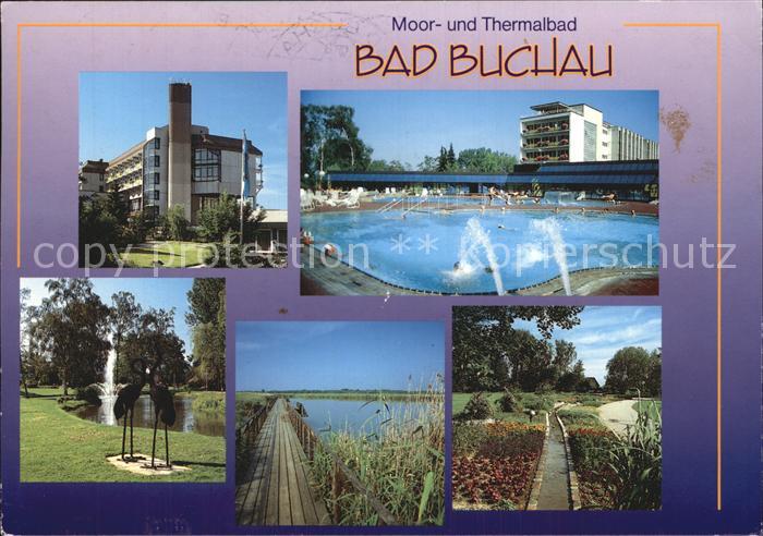 Bad Buchau Federsee Kurhaus Park Wege Schwimmbad